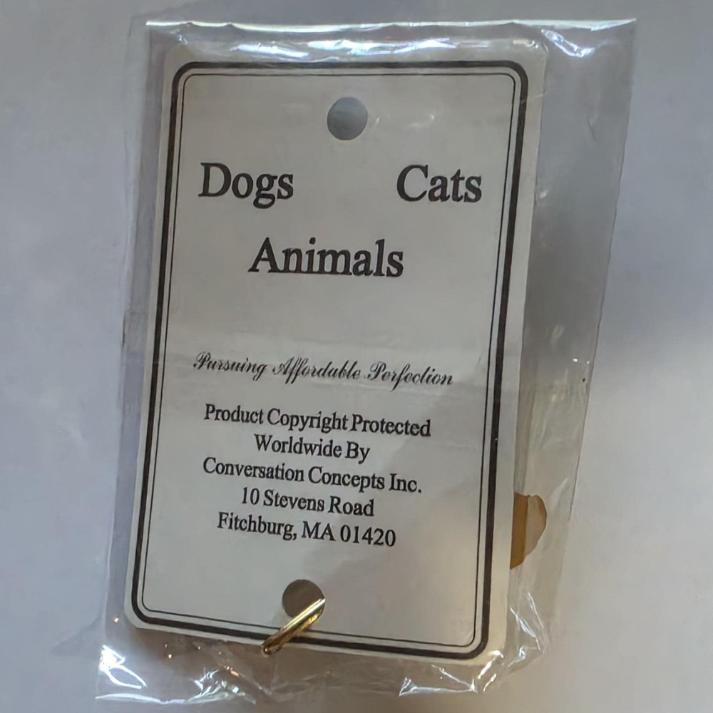 Conversation Concepts Vintage 0.5" Rhodesian Ridgeback Tan Zipper Pull Charm - Picture 4 of 4